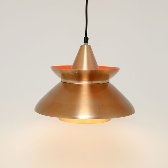 Image 1 of Vintage koperen lamp, 1960