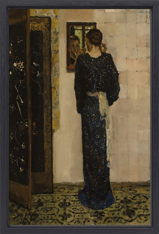 George Breitner   ----The Earring   (Ingelijst)