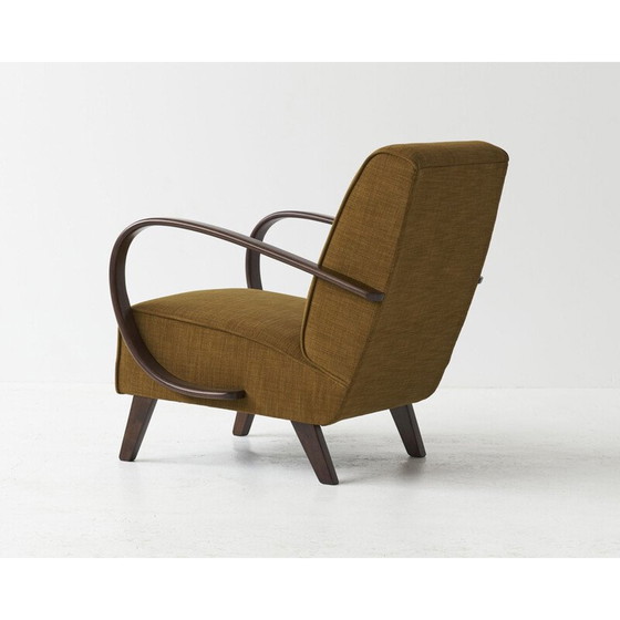 Image 1 of Vintage H-410 fauteuil van Jindrich Halabala, jaren 1930