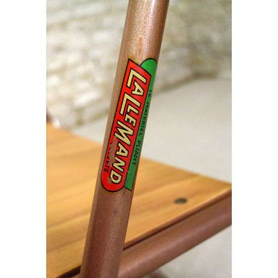 Image 1 of Set van 6 vintage klapstoelen Lallemand 1960 - 70s