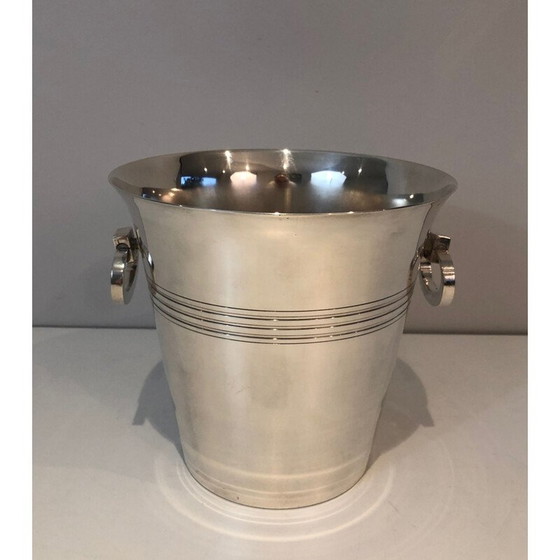 Image 1 of Vintage verzilverde champagne-emmer, 1930