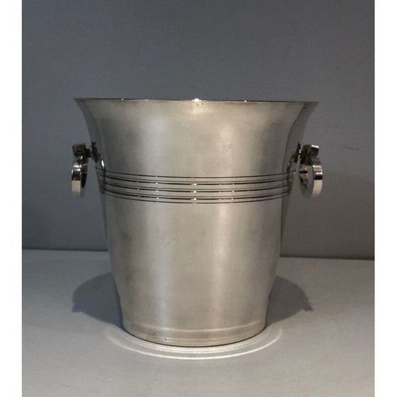 Image 1 of Vintage verzilverde champagne-emmer, 1930