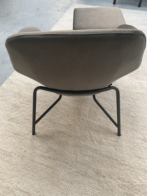 Image 1 of Dome Deco fauteuil met voetenbankje