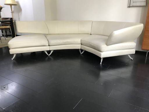 Hoekbank/loungebed Rolf Benz 222