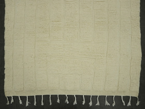 Image 1 of Berber Vloerkleed - 259 Cm X 152 Cm - Witte Wol