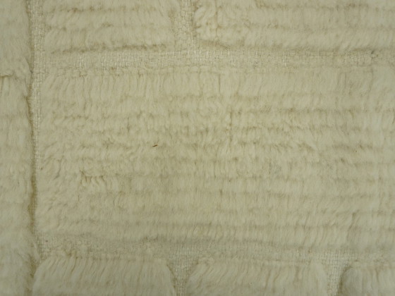 Image 1 of Berber Vloerkleed - 259 Cm X 152 Cm - Witte Wol