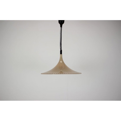 Vintage verstelbare hanglamp van Meblo, 1970