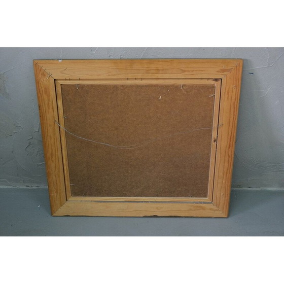 Image 1 of Vintage expressionistisch schilderij van Alexander Roos, Zweden 1947