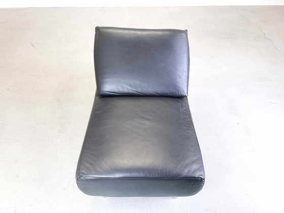 Image 1 of Hoekbank Met Fauteuil Koinor Volare Leder Modern Ontwerp