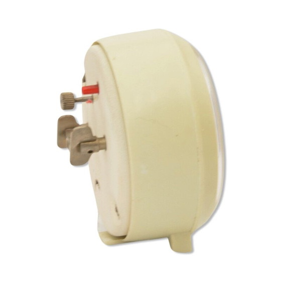 Image 1 of Vintage mechanische wekker van metaal en kunststof voor Mera-Poltik, Polen 1970