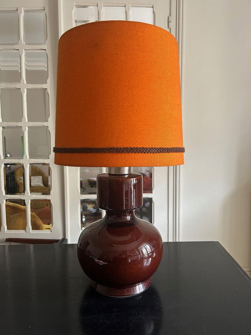 Lamp keramiek jaren 70