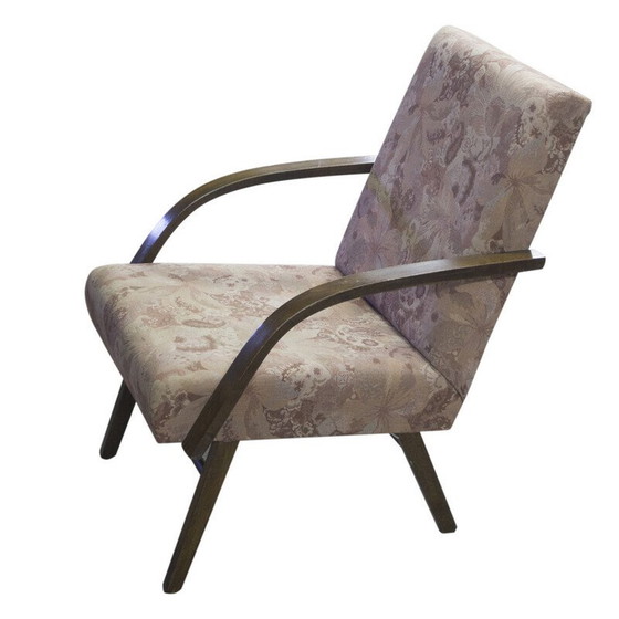 Image 1 of Paar comfortabele fauteuils, Tsjecho-Slowakije, 1960