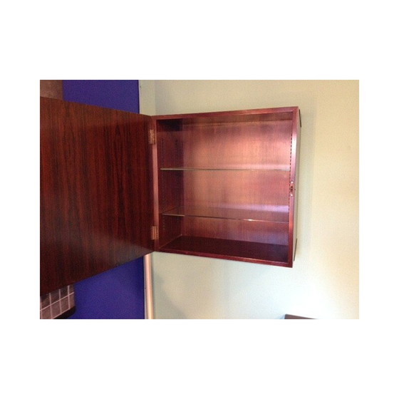 Image 1 of Vintage opbergmeubels en hangend bureau van Osvaldo Borsani, 1960