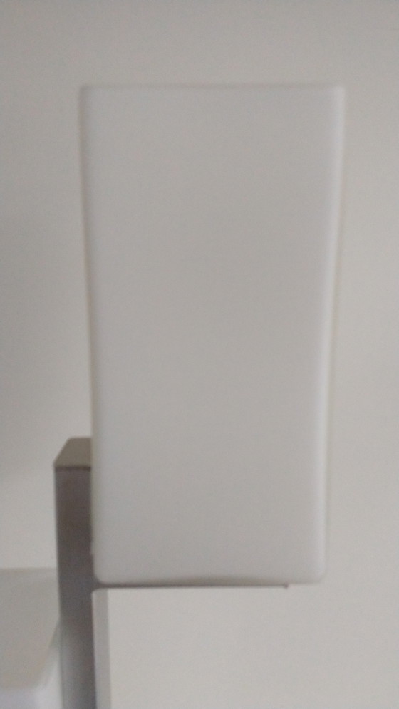 Image 1 of Vloerlamp Met Vierkante Melkglazen Kapjes