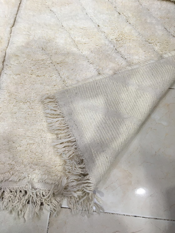 Image 1 of Beni Ouarain Marokkaans Berber Vloerkleed 2m93 x 2m13