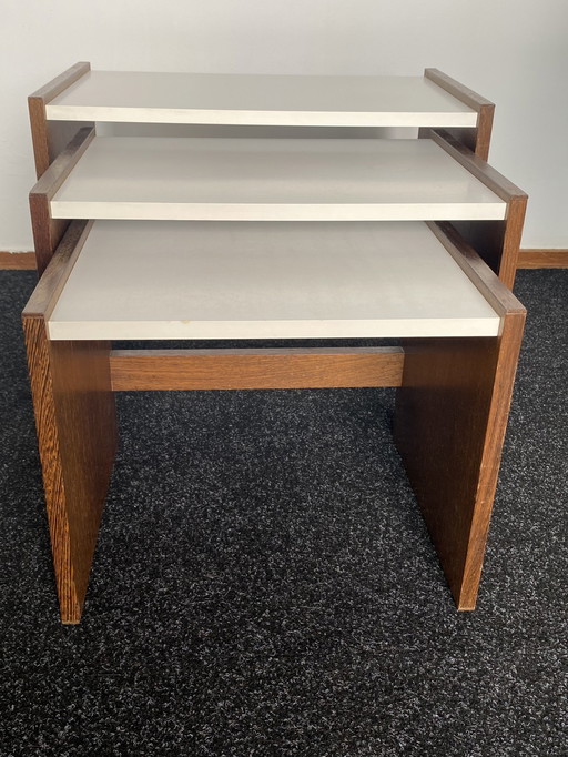 3x Vintage Nesting Tables