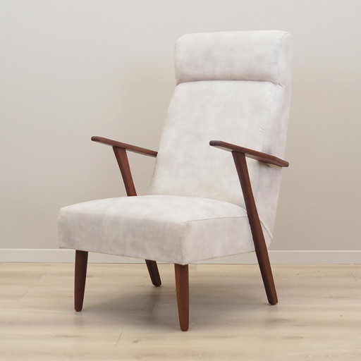 Teakhouten fauteuil, Deens ontwerp, 1970S, Productie: Denemarken