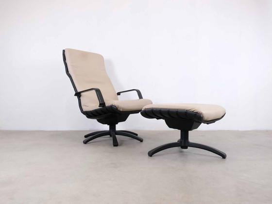 Image 1 of F.A. Porsche 'Antropovarius' lounge fauteuil Voor Poltrona Frau