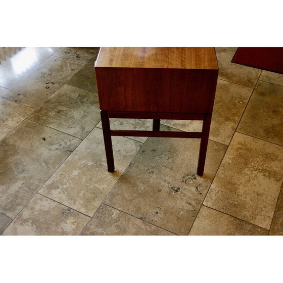 Image 1 of Vintage teakhouten bijzetkastje van Sveb Engstrom en Gunnar Myrstrand, Denemarken 1960