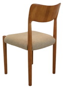 6x Deense stoel 'Sjunkeby' vintage