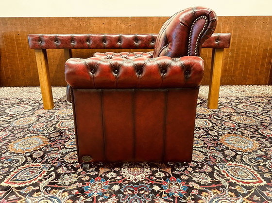 Image 1 of The Chesterfield Brand Eettafel met Eettafelstoelen