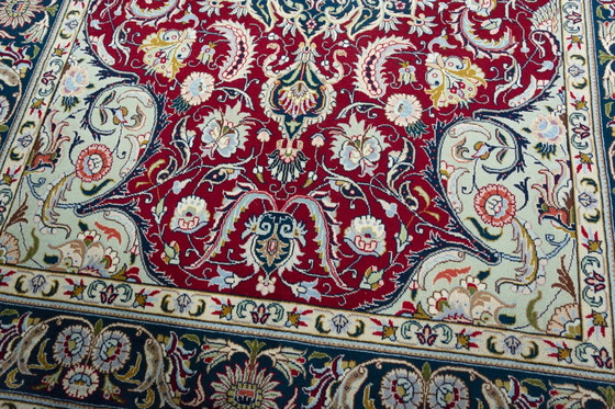 Image 1 of Handgeknoopt Tabriz 30 Raj oosters tapijt - 285 X 210 cm