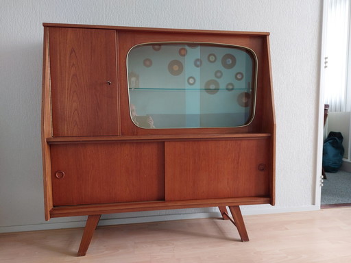 Mid Century Vitrinekast