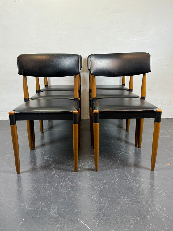 Image 1 of Set van 6 zeer comfortabele stoelen in goede staat