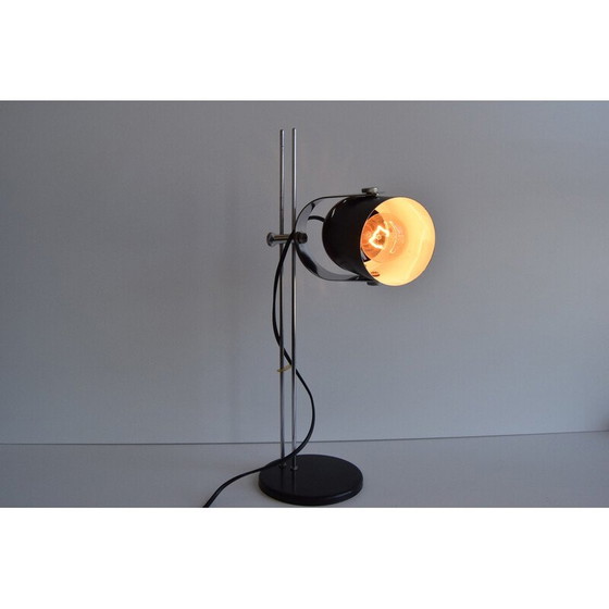 Image 1 of Vintage verstelbare metalen tafellamp, chroom door Stanislav Indra voor Combi Lux, Tsjecho-Slowakije 1970