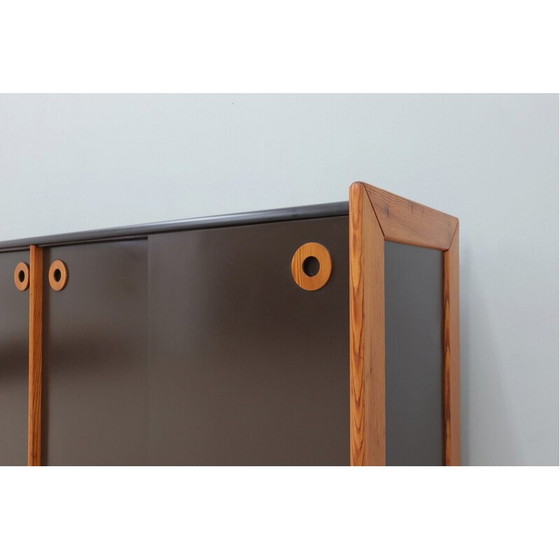 Image 1 of Vintage postmodern dressoir van laminaat en hout, jaren 1970