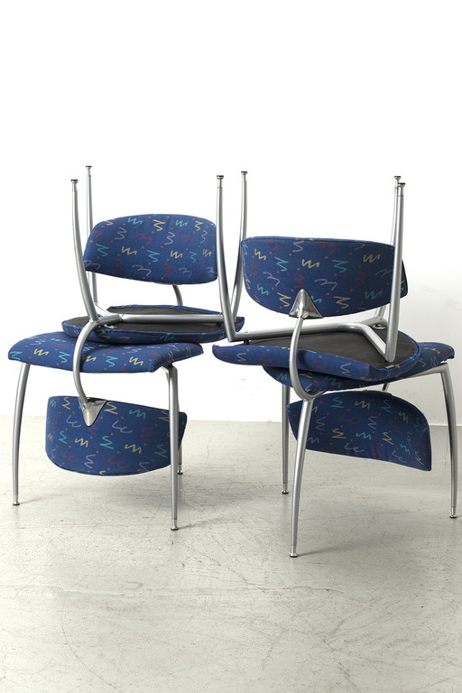 Set van 4 Lande stoelen