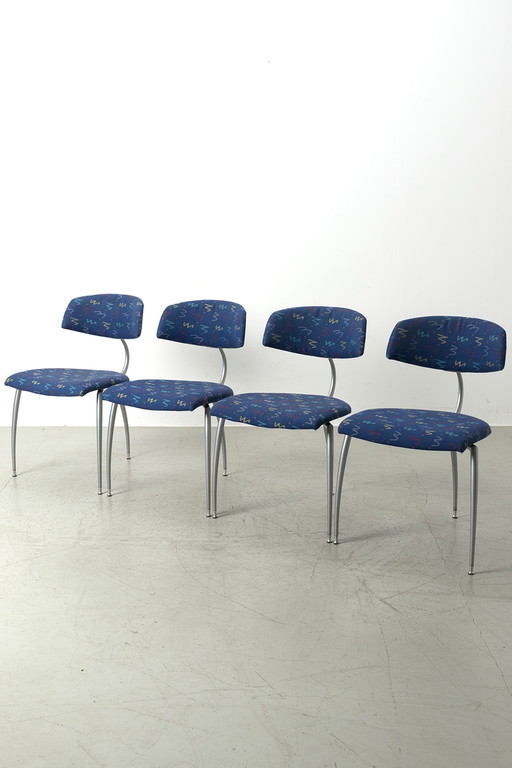 Set van 4 Lande stoelen