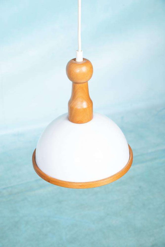 Image 1 of Bohemian mushroom hanglamp jaren 70