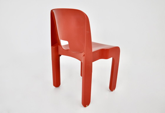 Image 1 of Model 4867 stoelen van Joe Colombo voor Kartell, jaren 70, set van 2