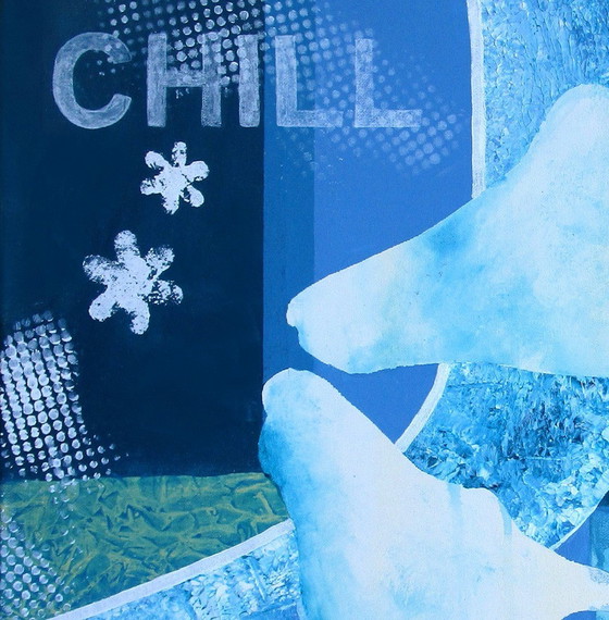 Image 1 of Prachtig Schilderij: Ode Aan De Giraf - Erica Muizer