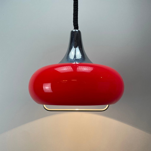 Ruimte Tijdperk Plexiglas Ufo Hanglamp Door Gura 1970