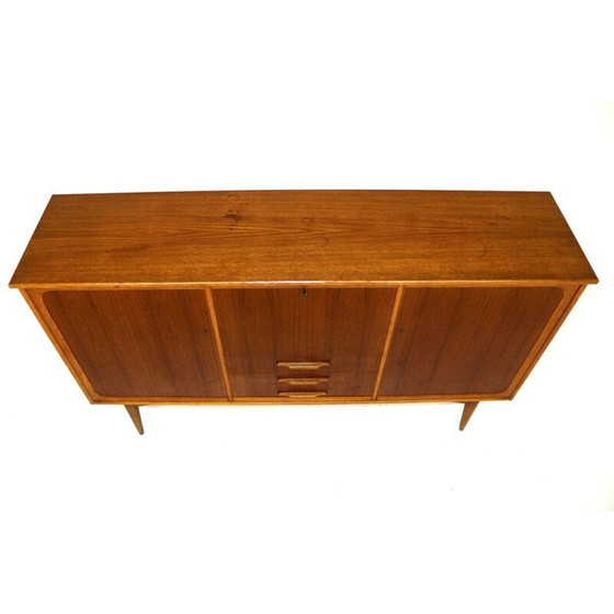 Image 1 of Vintage teak en eiken dressoir, Zweden 1960