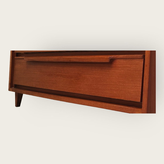 Image 1 of Mid Century schoenenkast