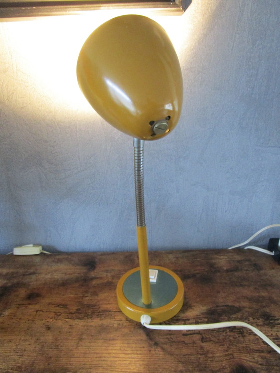 Image 1 of Space Age / 70Ties / Vintage Bureau / Muurlamp Goosneck.