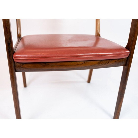 Image 1 of Set van 6 vintage fauteuils door Ole Wanscher en P. Jeppesen Meubels 1960