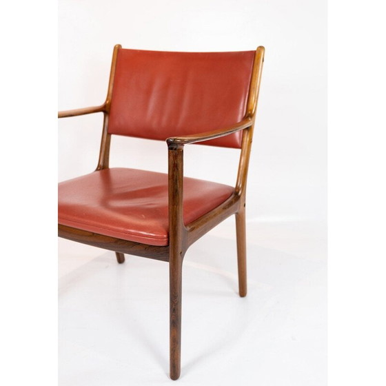 Image 1 of Set van 6 vintage fauteuils door Ole Wanscher en P. Jeppesen Meubels 1960