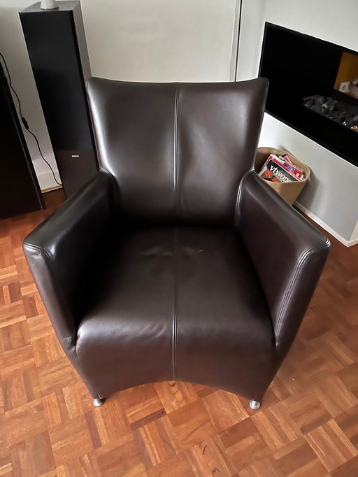 Jess, Leren Fauteuil Pintas