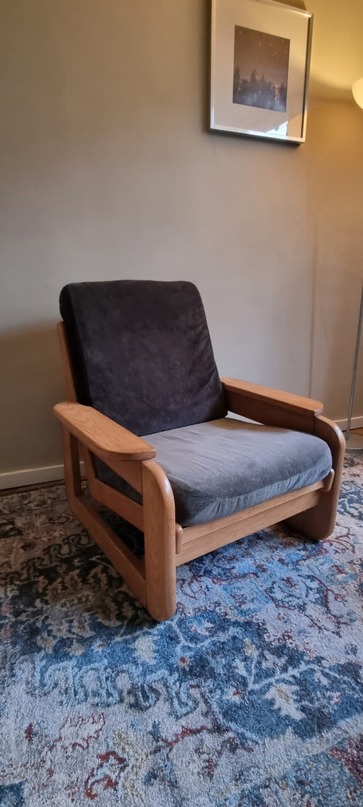 Mooie Deense Vintage Fauteuil Uit De Jaren 60