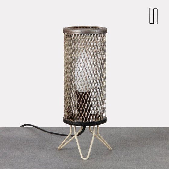 Image 1 of Vintage metalen lamp, 1950