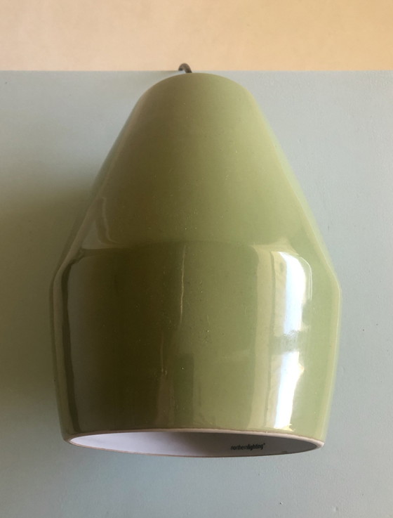 Image 1 of 3x Bell Lamp Northern Lighting Porselein