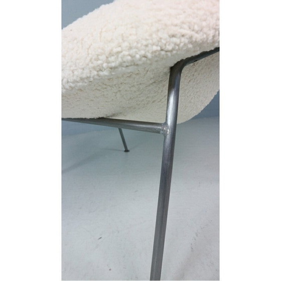 Image 1 of Vintage F555 fauteuil in metaal en stof van Pierre Paulin voor Artifort, Nederland 1960