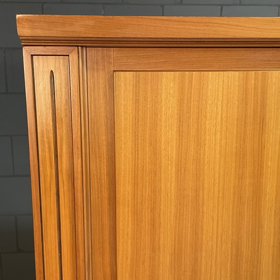 Image 1 of Vintage XL highboard – notenhout – jaren 60