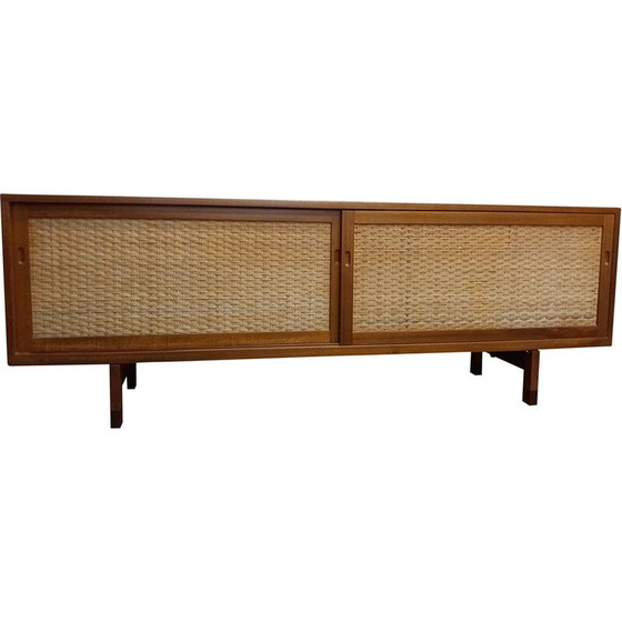 Image 1 of Vintage teakhouten dressoir van Hans Wegner voor Ry Möbler