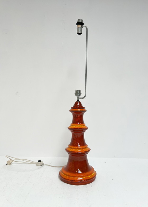 Image 1 of Keramieken Fat Lava Hustadt Leuchten Vloerlamp, 1970'S