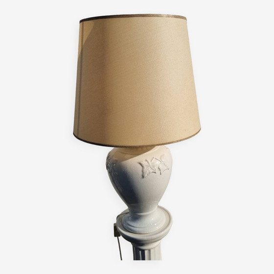 Image 1 of Porseleinen lamp uit 1970